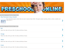 Tablet Screenshot of preschoolonlinecolors.blogspot.com