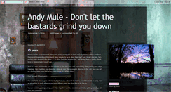 Desktop Screenshot of andymule.blogspot.com