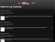 Tablet Screenshot of notasensistemas.blogspot.com