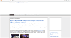 Desktop Screenshot of onestopshoptranslation.blogspot.com