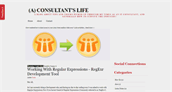 Desktop Screenshot of consultantslife.blogspot.com