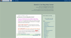 Desktop Screenshot of catbloghelp.blogspot.com