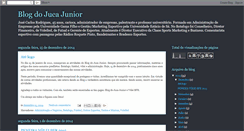 Desktop Screenshot of blogdojucajunior.blogspot.com
