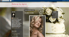 Desktop Screenshot of makeupbyagnes.blogspot.com