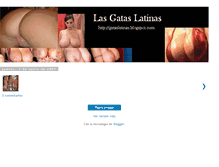 Tablet Screenshot of gataslatinas2.blogspot.com