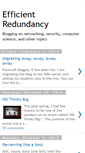 Mobile Screenshot of efficientredundancy.blogspot.com