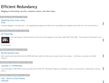 Tablet Screenshot of efficientredundancy.blogspot.com