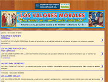 Tablet Screenshot of los-valoresmorales.blogspot.com