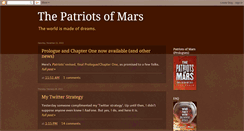 Desktop Screenshot of patriotsofmars.blogspot.com