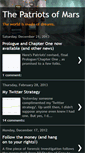 Mobile Screenshot of patriotsofmars.blogspot.com