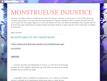 Tablet Screenshot of monstrueuse-injustice.blogspot.com