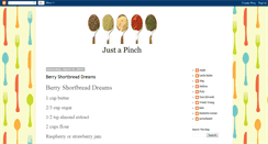 Desktop Screenshot of justapinchrecipeclub.blogspot.com