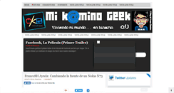 Desktop Screenshot of mikaminogeek.blogspot.com