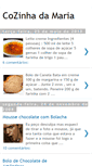 Mobile Screenshot of cozinhadamariam.blogspot.com