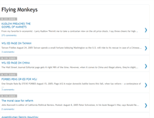 Tablet Screenshot of flyingmonkeys.blogspot.com