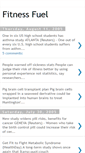 Mobile Screenshot of fitnessfuel.blogspot.com