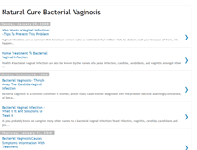 Tablet Screenshot of natural-cure-bacterial-vaginosis.blogspot.com