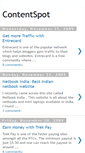 Mobile Screenshot of contentspot.blogspot.com