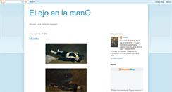 Desktop Screenshot of elojoenlamano.blogspot.com
