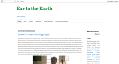 Desktop Screenshot of eartoearth.blogspot.com