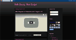 Desktop Screenshot of hellobeautymeetbudget.blogspot.com