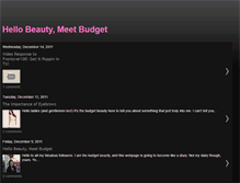 Tablet Screenshot of hellobeautymeetbudget.blogspot.com