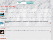 Tablet Screenshot of johannasjulblogg.blogspot.com