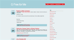 Desktop Screenshot of gfreeforme.blogspot.com