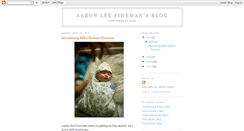 Desktop Screenshot of aaronleefineman.blogspot.com