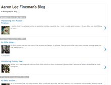 Tablet Screenshot of aaronleefineman.blogspot.com