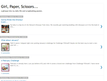 Tablet Screenshot of girlpaperscissors.blogspot.com