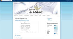 Desktop Screenshot of bibliotecaceulajeado.blogspot.com