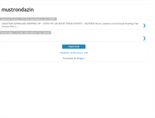 Tablet Screenshot of mustrondazin.blogspot.com