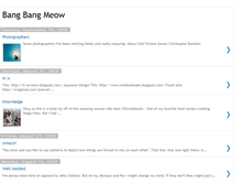 Tablet Screenshot of bangbangmeow.blogspot.com