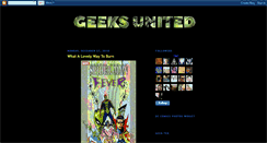 Desktop Screenshot of geeks-united.blogspot.com