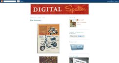 Desktop Screenshot of digitalspatter.blogspot.com