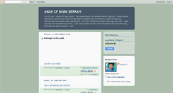 Desktop Screenshot of anakkucp.blogspot.com