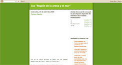 Desktop Screenshot of icayelturismo.blogspot.com