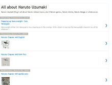 Tablet Screenshot of allaboutnarutouzumaki.blogspot.com