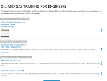 Tablet Screenshot of oil-gastrainingforengineers.blogspot.com