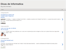 Tablet Screenshot of dicasemania.blogspot.com