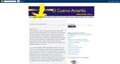 Desktop Screenshot of elcuervoamarillo.blogspot.com