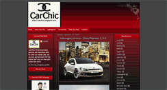 Desktop Screenshot of carchic.blogspot.com