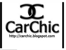 Tablet Screenshot of carchic.blogspot.com