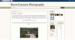 Desktop Screenshot of dawnconnersphotography.blogspot.com