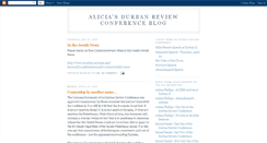 Desktop Screenshot of aliciasdurbanreviewconferenceblog.blogspot.com