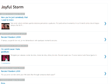 Tablet Screenshot of joyfulstorm.blogspot.com