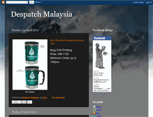 Tablet Screenshot of despatchmalaysia.blogspot.com