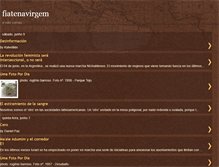 Tablet Screenshot of fiatenavirgem.blogspot.com