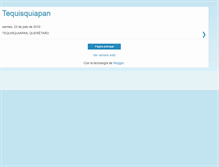 Tablet Screenshot of conocetequisquiapan.blogspot.com